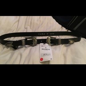 Double Buckle belt Zara NEW